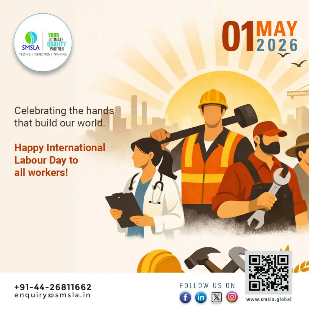 01 May 2026 International Labour Day Poster