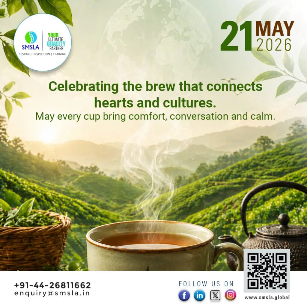 21 May 2026 International Tea Day Poster