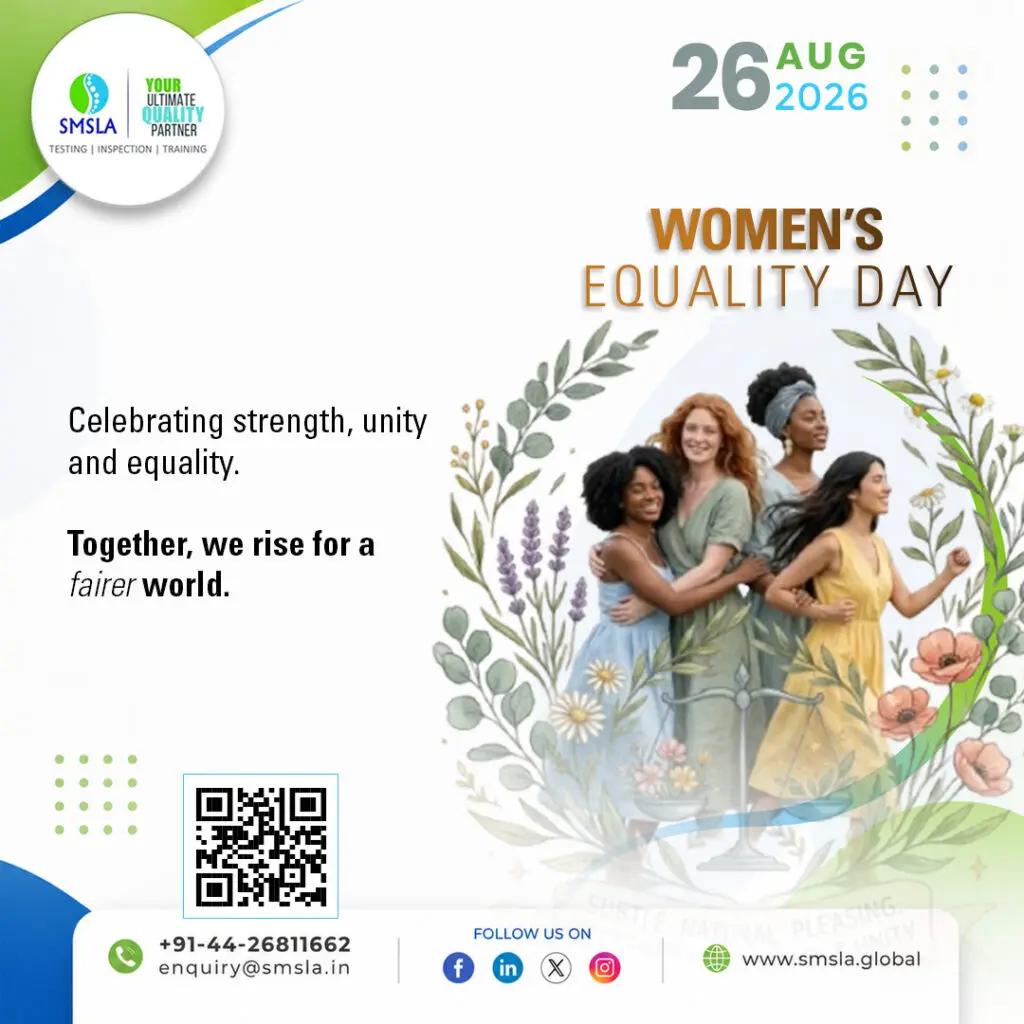 26 Aug 2026 Women Equality Day