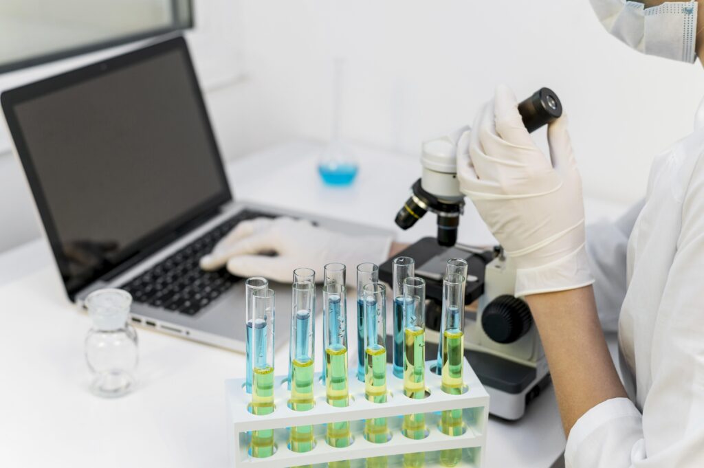 Pesticide residue testing for food safety <br />
